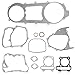 Minho GY6 150cc Complete Long Case Engine Gasket Kit Fit for Chinese GY6 4-Stroke 152QMI 157QMJ Engine Scooter Moped ATV Go Kart,57.4mm Cylinder Gasket