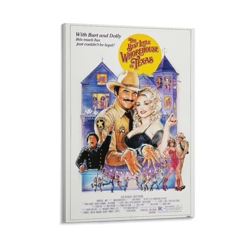 Generic The Best Little Whorehouse In Texas Movie Poster Posters Art Print Wall Photo Paint Poster Hanging Picture Family Bedroom Decor Gift 08X12Inch cover