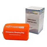 Primacare CB-3684 Emergency Sleeping Bag for Survival – Mylar Blanket/Tent Used for Emergencies,...