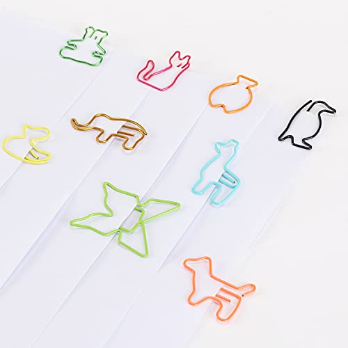Mr. Pen- Animal Shaped Paper Clips, 30 Pcs, Cute Paper Clips, Assorted Colors, Fun Paper Clips, Cool Paper Clips, Paper Clips, Paper Clips For Kids, Animal Paper Clips #TOP5