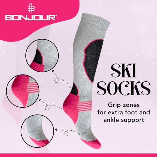 Skisocken Bonjour 4 Paar für Damen