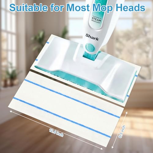Flammi Semi-Disposable Microfiber Mop Pads Compatible with Shark S1000 S1000A S3250 S3251 S3101 SK410 SK435CO SK460 SK140 SK141, 30 Pack by F Flammi - Image 3