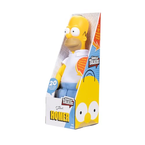 Shelf Talkers Homer 12" Talking Plush from The Simpsons, Pull String Toy Collectible Plush by JAKKS Pacific - Used condition - Image 4