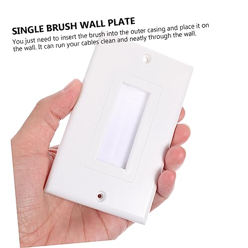 TOVINANNA Suporte de ferramentas de painel com 3 peças, passagem de abertura, placa de cabo, placa d