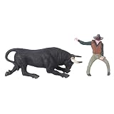Didiseaon 2 Piezas Figurita Decorativa de Caballero Simulado de Torero Plástico Adorno Estático para Hogar y Escritorio Accesorio de Decoración Creativa y