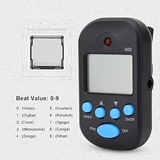Alomejor Métronome Numérique Portable Multifonctionnel Clip-on Digital Beat Tempo Metronome pour Piano Violin Guitar… - Les Beatles, Paul McCartney, John Lennon, RIngo Starr, George Harrison Alomejor Métronome Numérique Portable Multifonctionnel Clip-on Digital Beat Tempo Metronome pour Piano Violin Guitar… – Image 5