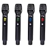 Citronic | Quad Wireless Microphone System with Tuneable UHF License Free Frequencies, Stage, Theatre, Performance | 4 x UHF wireless Handheld Microphones, Independent 7-band EQ for Each Channel #4