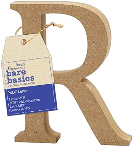 MDF Letter (1 piece) - Bare Basics - R