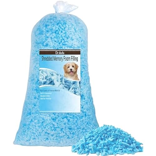 DR.DUDU 2.5lbs Pillow Stuffing for Couch Pillows Bean Bag Filler