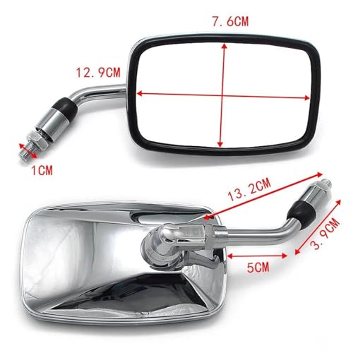Espejo retrovisor de moto elimina vibraciones en Shadow VT750 y VT600 2