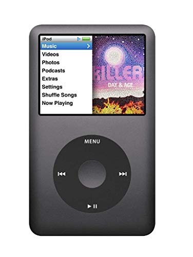 Apple iPod Classic   Reproductor de audio de 512 GB (SSD, 7G, 160 GB), color negro