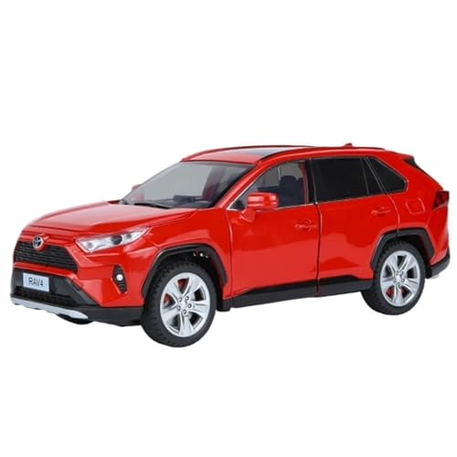 _CLXgJ[ 1:24 ɓK g^ RAV4 SUV XP[ԃf AȊJhA ^ԗf fBXvCRNV ~jJ[(Red)