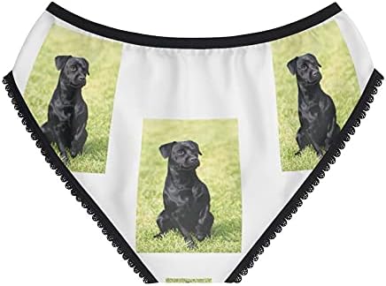 DogsMakeMeHappy Patterdale Terrier Panties, Patterdale Terrier Underwear, Briefs, Cotton Briefs