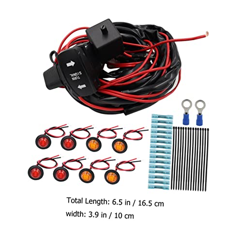 CALLARON 4 Conjuntos De Lâmpada De Direção Utv Rocker Atv Rocker Bling Acessórios Kit De Luz De Kit