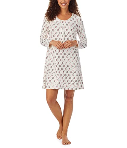 Lanz Of Salzburg Sweater Knit Nightshirt Wreath Sm #TOP20