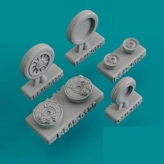 Reskit RS48-0129 - 1/48 â€“ Wheels Set for A-4 Skyhawk Early Version Resin Detail
