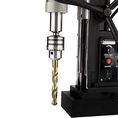 Foto von WABROTECH WT23RE-W Professionelle Magnetbohrmaschine 1880W - Universal Magnetische Bohrmaschine - Einstellbar Kernbohrmaschine - Magnetbohreinheit für Stahl - Kernbohrgerät 15 kg - Drill Machine
