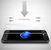 iPhone 7 Screen Protector, SGM Tempered Glass Screen Protector For Apple iPhone 7, [Easy-install Sticker] 0.2mm/2.5D/9H/Bubble Free