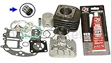 NEUER ZYLINDER KIT TUNING 70ccm ! ____ Das Zylinderkit enthält: Graugußzylinder, Kolben, Kolbenringe, Bolzen, Clipse, Zylinderkopf, Dichtungen set, Nadellager, Silikon Dichtmasse. ____ Bei diesem Zylinder Kit handelt es sich um ein hochwertiges Ersatzteil. ____ Dieses Kit erhöht die Leistung des Fahrzeuges ____ großes Loch - 47mm! (in einer Standard-Zylinder ist diese Größe 39mm) ____ andere Abmessungen - auf den Fotos ____