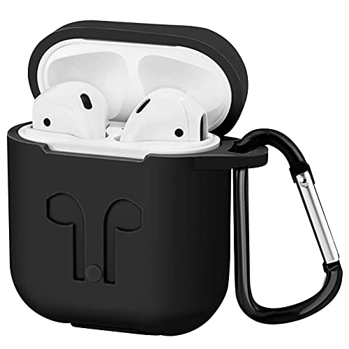 Airpod 2019 یP[X TCY 3mmXL 360xی L[`F[tbN Airpods 1 & Airpods 2p One Size SC001-BK