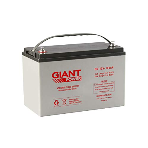 The Best Deep Cycle Batteries in Australia 3 Giant Power 140AH 12V AGM Deep Cycle Battery