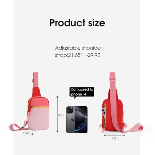 Image of Birthday Back to School Gifts for Teen Girls 8-12, Fanny Pack Crossbody Bag | 8 9 10 11 12 Year Old Girl Birthday Gifts, Kids Sling Bag Purse Travel Essential, Preppy Fashion Tween Girl Gift Trendy Stuff