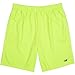 New Balance Big Boys' Basic Athletic Short, Toxic, 18-20