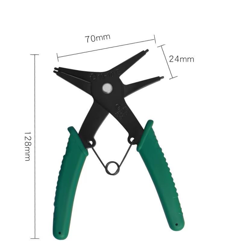 1PC Circlip Pliers Internal and External Retaining Ring Pliers Inner Card Outer Retaining Ring Car Repair Tool