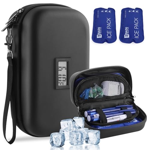 HIMDUZE Insulin Cooler Travel Case TSA Approved…