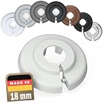FUX – FUX 2 St. Heizungsrohr Rosette 18mm Abdeckung Verkleidung - 