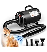 Blanlody ペット用ドライヤー 3200W ピンク Amazon | Blanlody 犬 ドライヤー 4.5PS / 3200W 低ノイズ 50dB