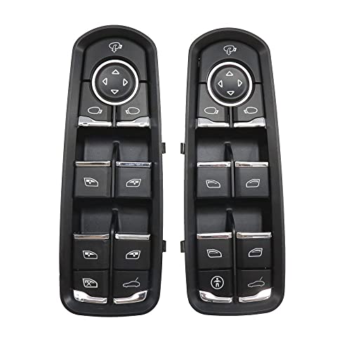 Bouton de commutation de vitre électrique Porsche Macan Cayenne Panamera 11-15