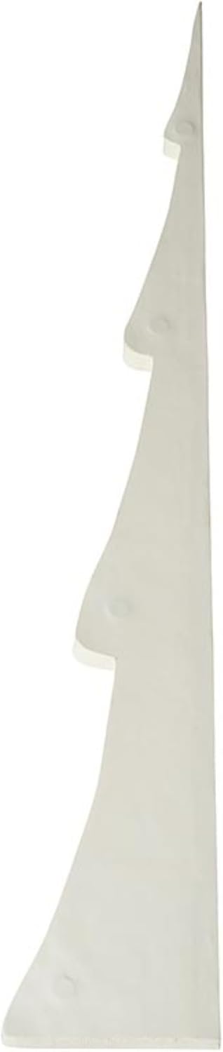 Santa Barbara Design Studio Honeycomb Paper Christmas Trees - 3D Foldable Fir Tree Holiday Centerpiece, 30" Tall, Frasier - Warm White