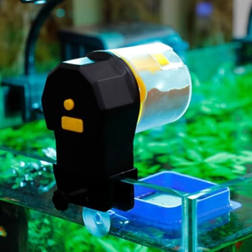 Dispensador de peces automático que evita el agua sucia y alimenta en tus ausencias 4