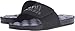 adidas Performance Men's Logo Sandals,Black/Night Metallic/Black,10 M US