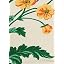 Egret/Poppy Floral