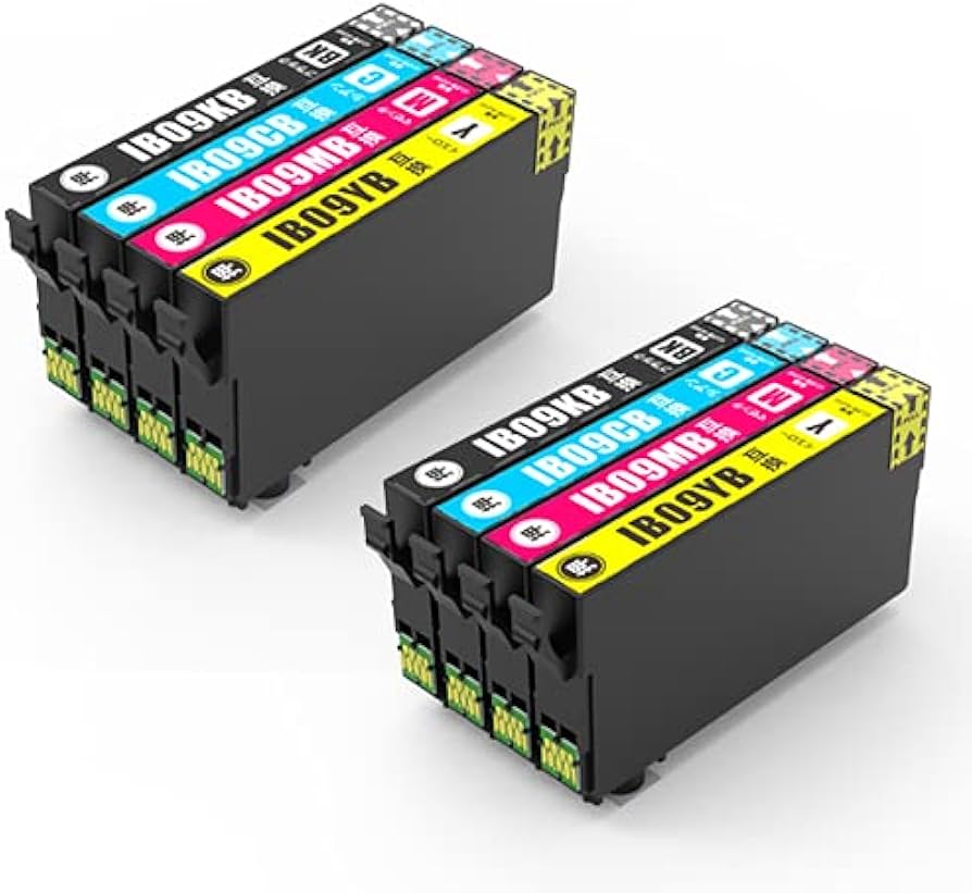 Amazon.co.jp: エプソン プリンターインク IB09B4色パック ×2セット