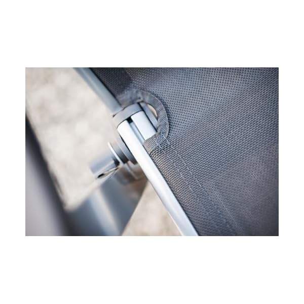 Kettler Basic Plus Advantage Gartenstuhl Silber/Anthrazit