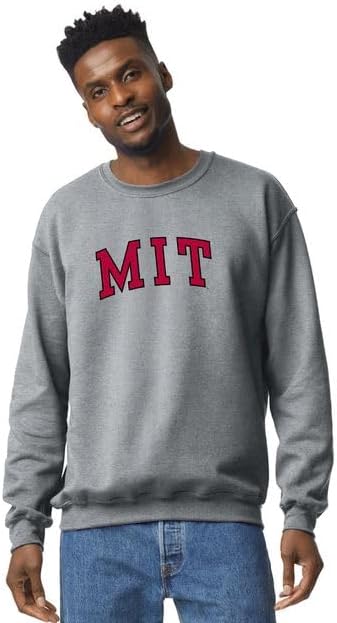 Ivysport Crewneck Sweatshirt, Unisex, Essential Logo, Premium Grey Heavyweight Cotton Blend Fleece