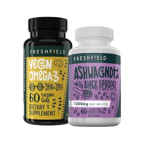 Freshfield Vegan Omega 3 and Ashwagandha Cover