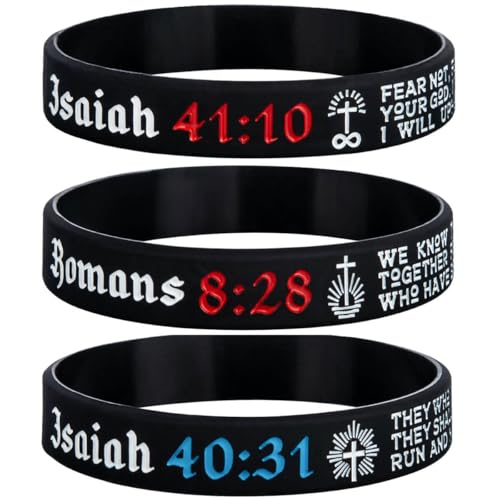 Sainstone Power of Faith ISAIAH 41:10, ROMANS 8:28, ISAIAH 40:31