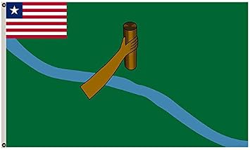 Fyon Liberian County of Lofa Banner Landscape Flag 3x5ft