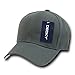DECKY Fitted Cap, Charcoal, 7 5/8