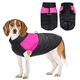 Warme Hundejacke, wasserdichte Hundemanteljacke für Wärme für kleine, MittlereGröße Hunde,...