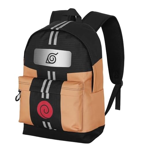 Naruto Dress-Mochila HS Fan 2.2, Multicolor, 31 x 44 cm, Capacidad 24 L