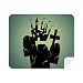 Cemetery Outside Castle Halloween Cleaning Cloth Screen Cleaner 2pcs Suede Fabric