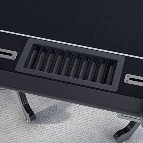 Ids Online Poker 96" Aura Plus Poker Table Black #TOP2