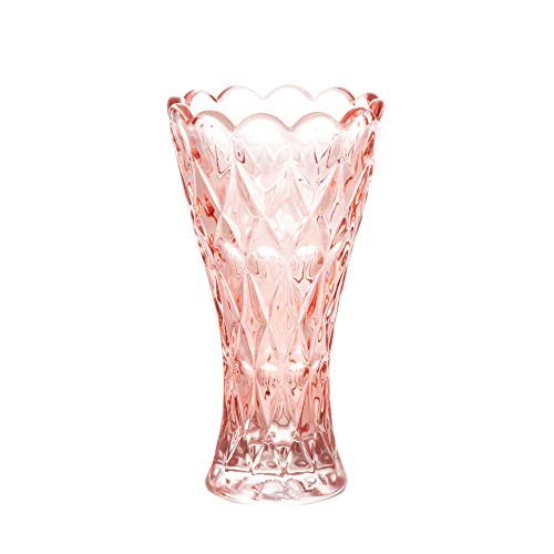 VASO CRISTAL ANGEL ROSA 8x14cm