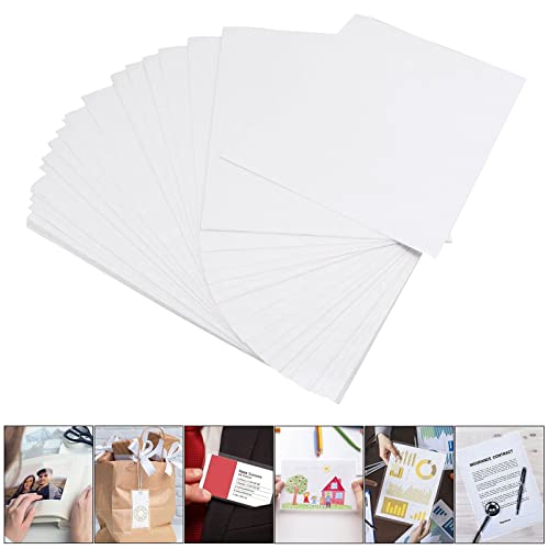 Folhas de Laminação A4 crachá Peças Filme Especial Laminado para Pvc para Filme Laser 50 Peças Prote