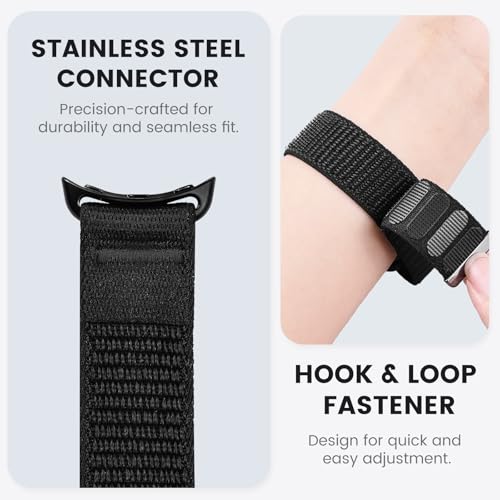 Correa Nylon Loop Deportiva Compatible Google Pixel Watch miniatura 3